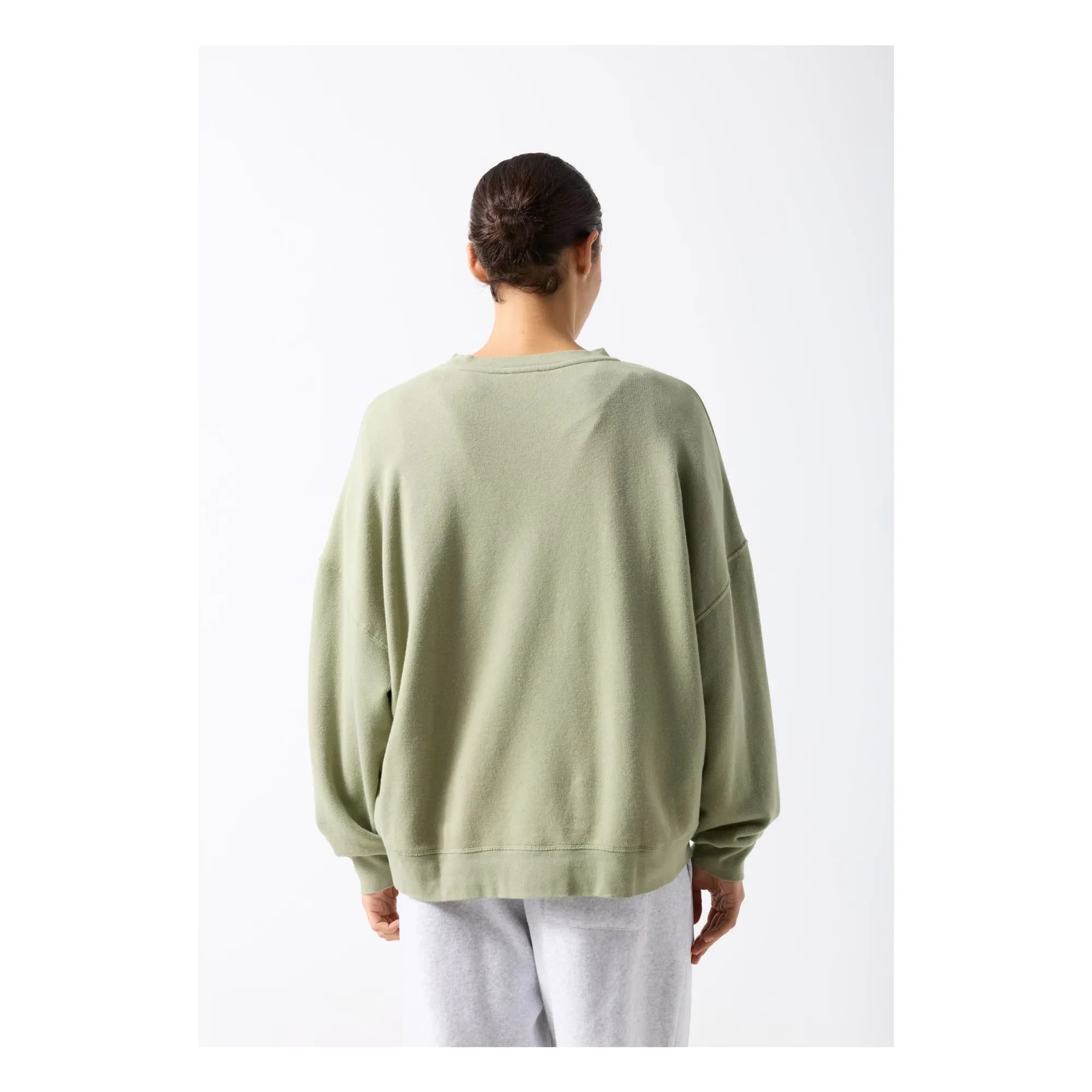 American Vintage - Atubay Baumwoll-Sweatshirt | Khaki