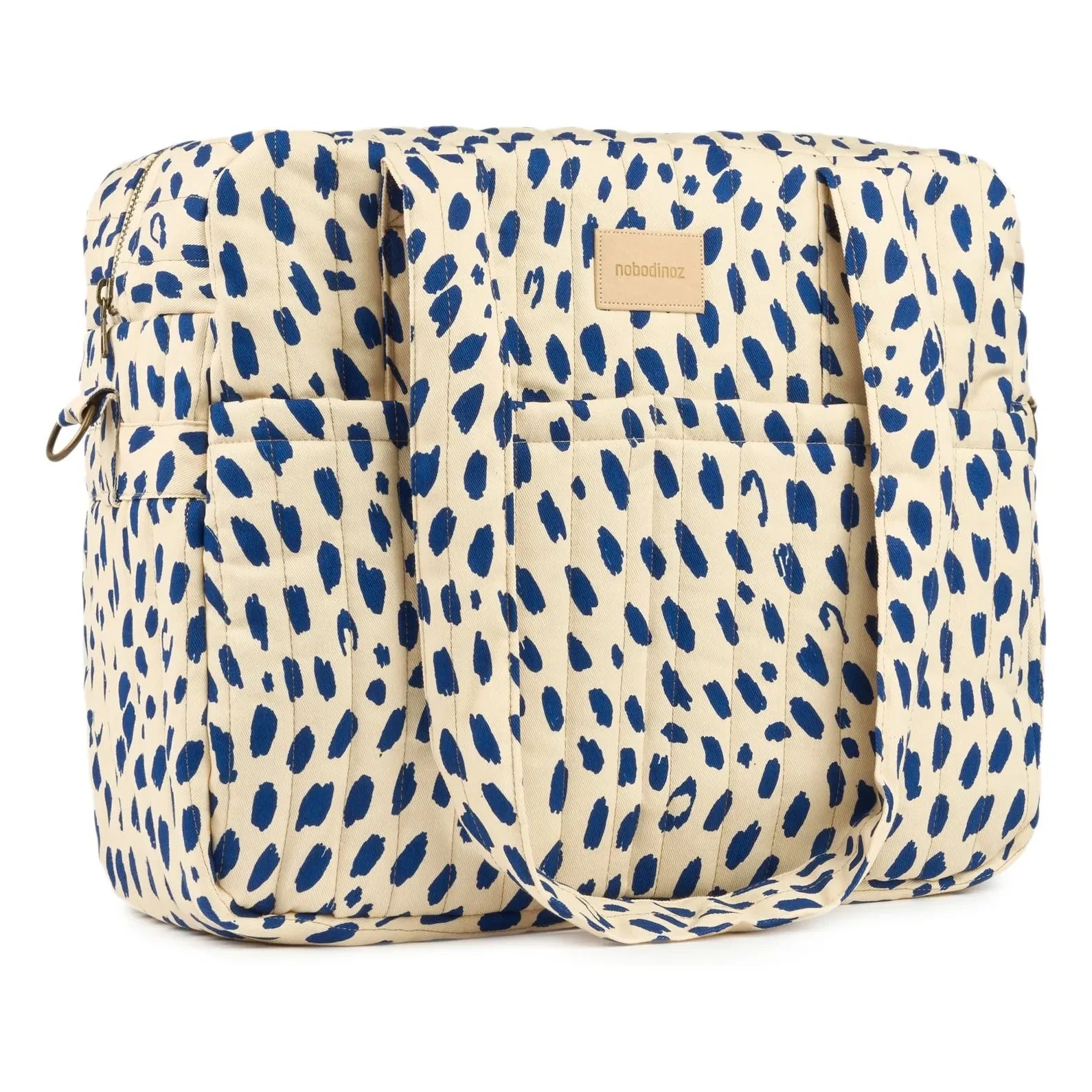 Nobodinoz – Wasserdichte Wickeltasche Hyde Park Leonie | Blau