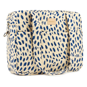 Nobodinoz – Wasserdichte Wickeltasche Hyde Park Leonie | Blau