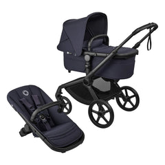 Bugaboo - Bugaboo Fox 5 Renew - All-Terrain-Kinderwagen mit komplettem Fahrgestell schwarz | Indigo