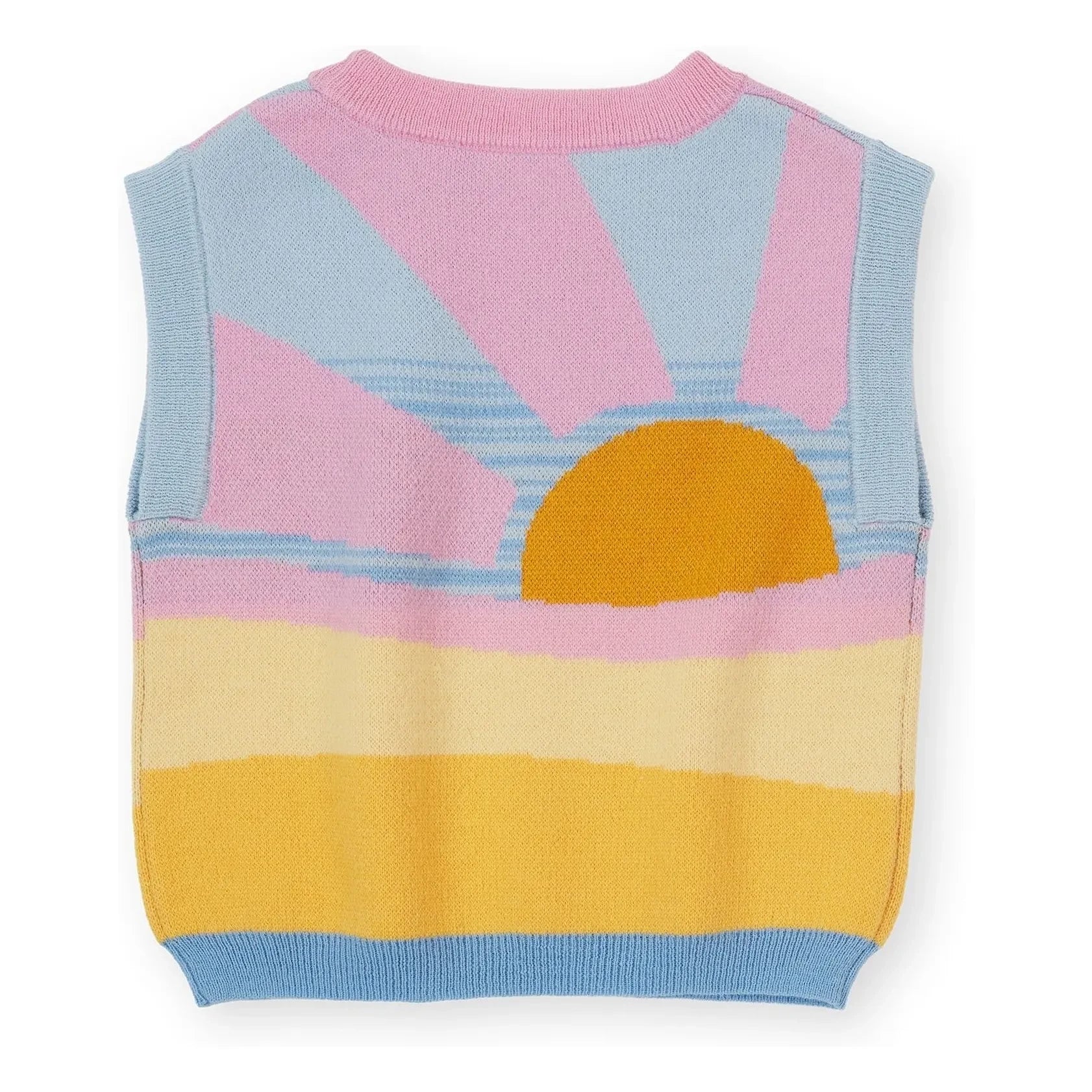 Goldie + Ace – Sunshine Ärmelloser Pullover | Rosa
