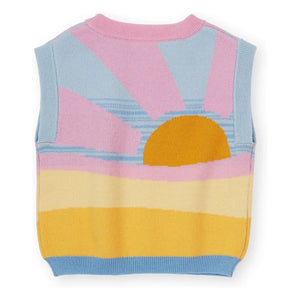Goldie + Ace – Sunshine Ärmelloser Pullover | Rosa