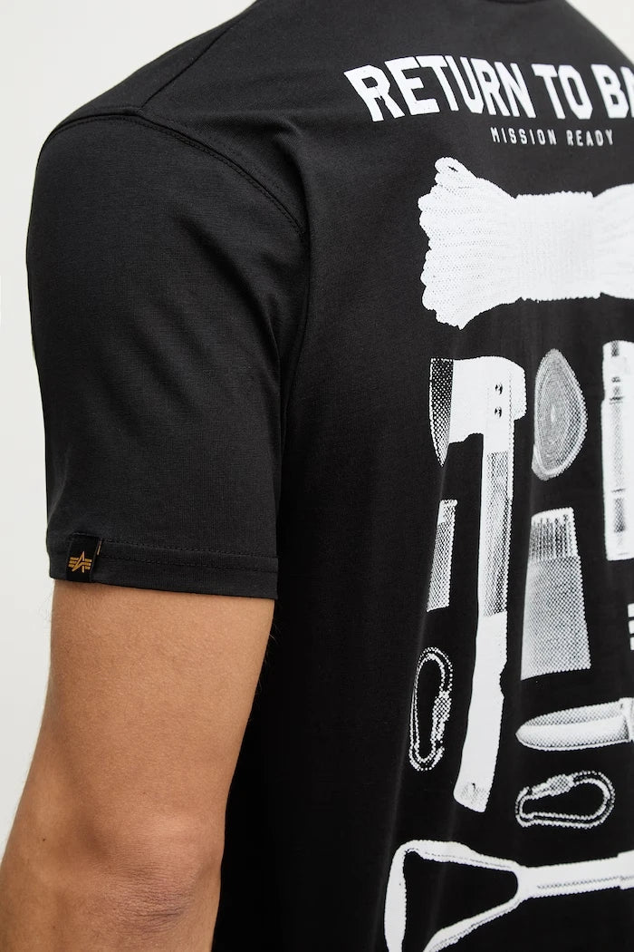 Alpha Industries Return To Base Pamuk Tişört