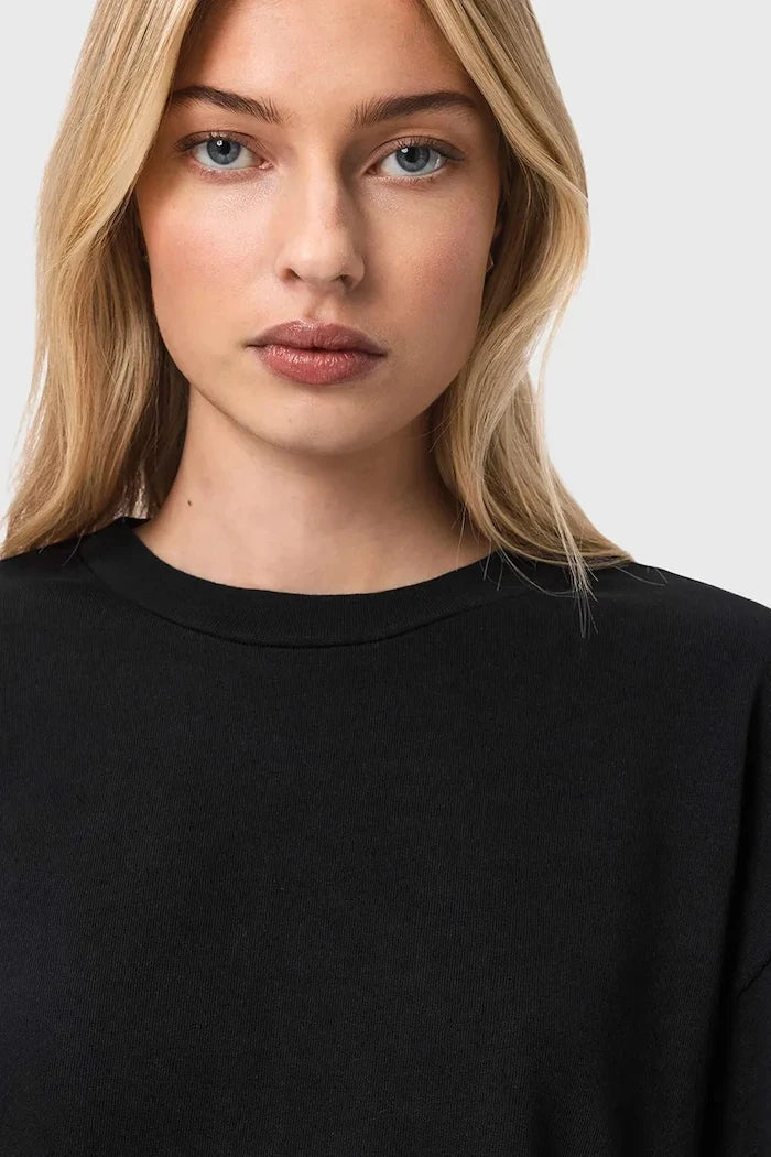AllSaints ESME kadın pamuklu oversize tişört