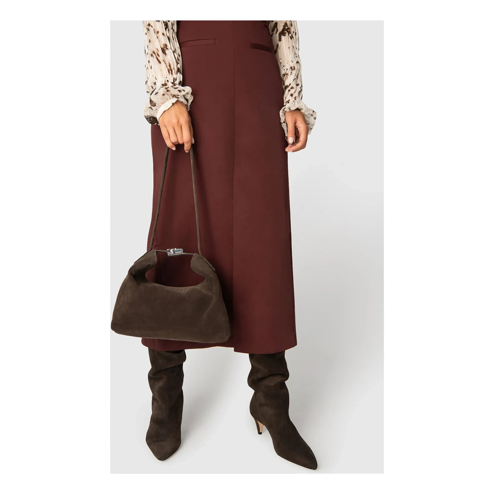 BY FAR - Lysander Schweden Stiefel | Kaffee