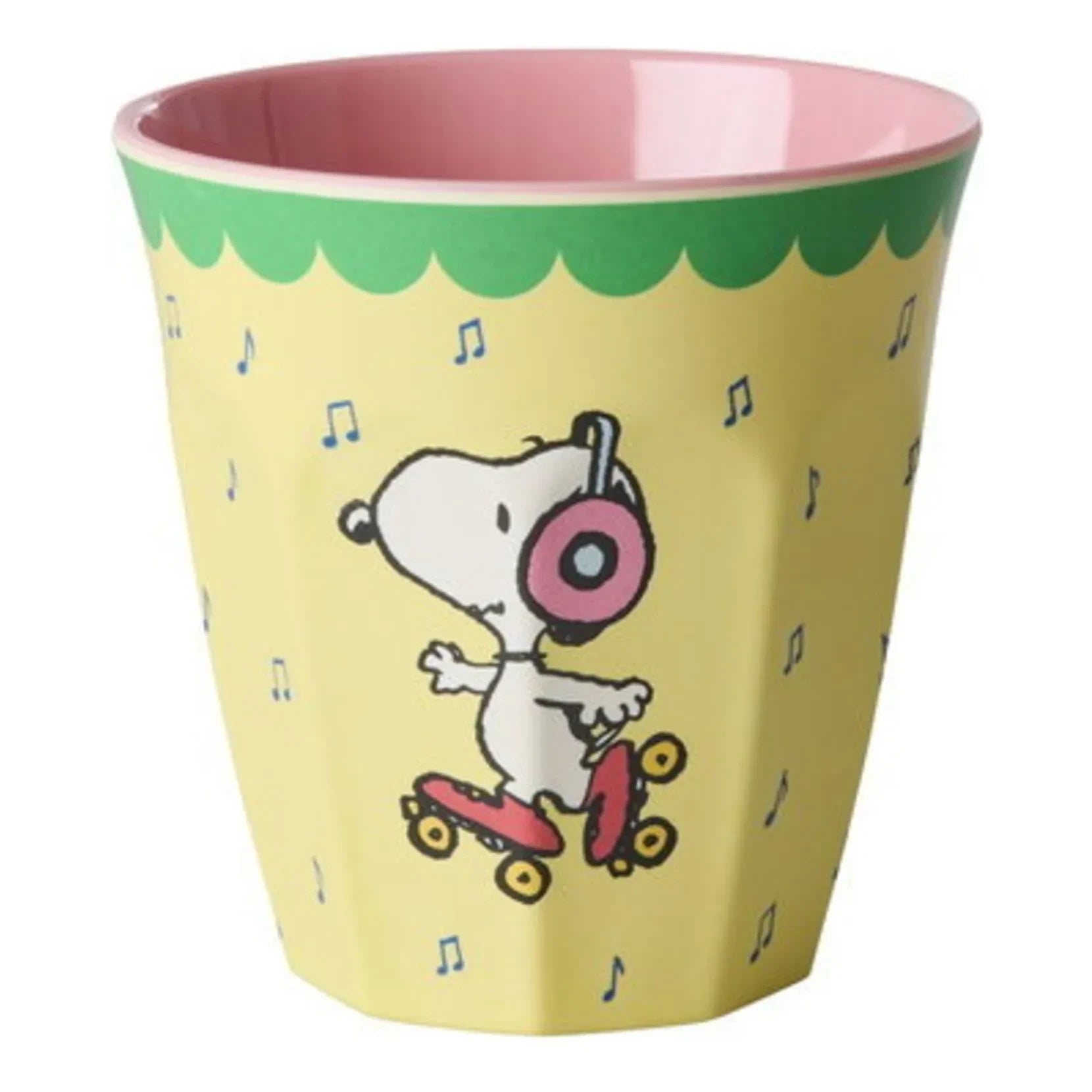 Rice - Feeling Good Melaminbecher - Rice x Snoopy | Gelb