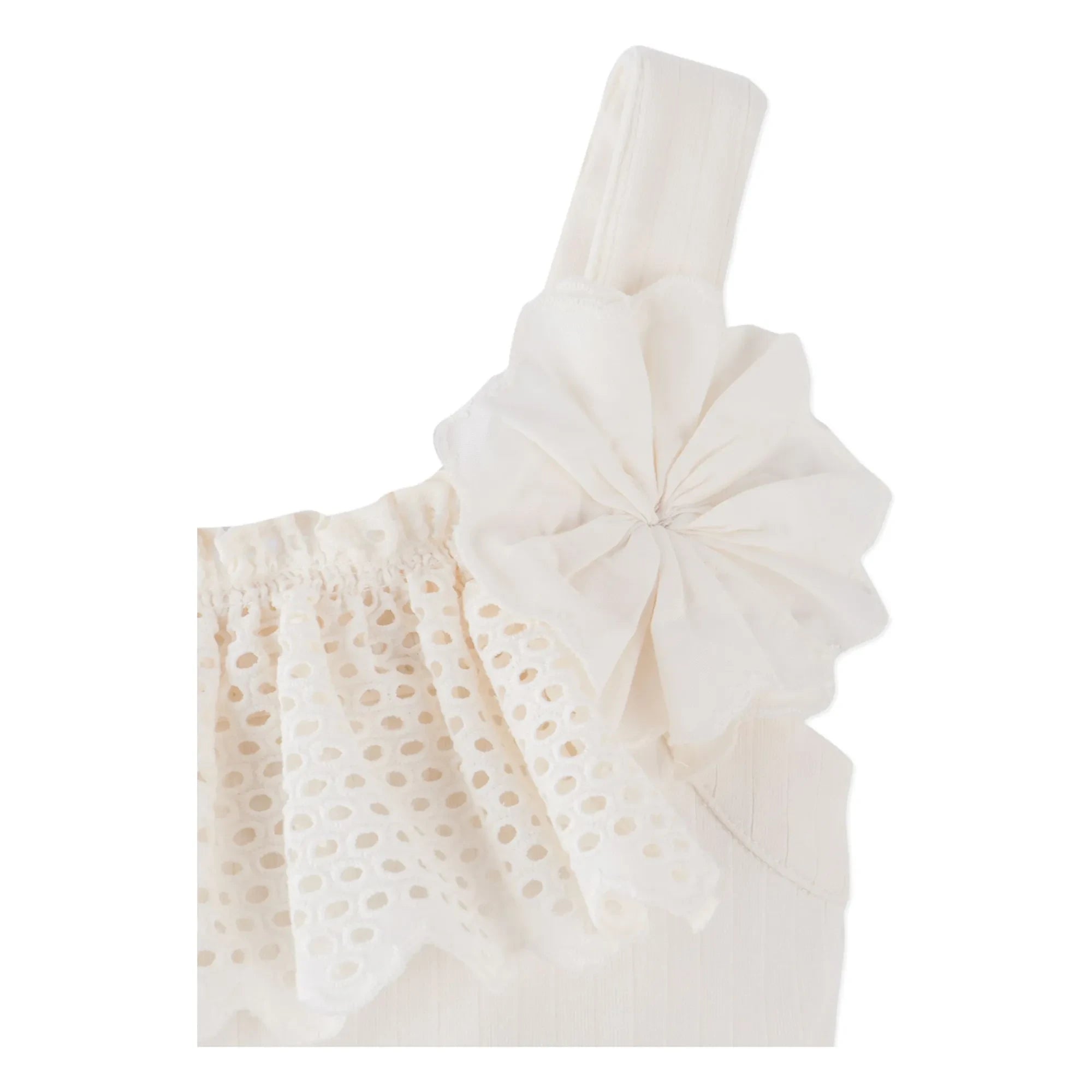 Gingersnaps - Addison Tencel-Kleid mit Volants | Ecru