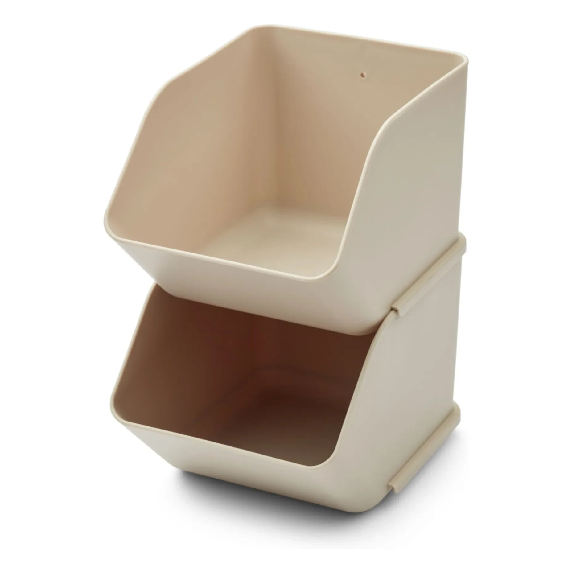 Liewood - Rosmarin Aufbewahrungsbox für den Tisch - 2er Set | Sand