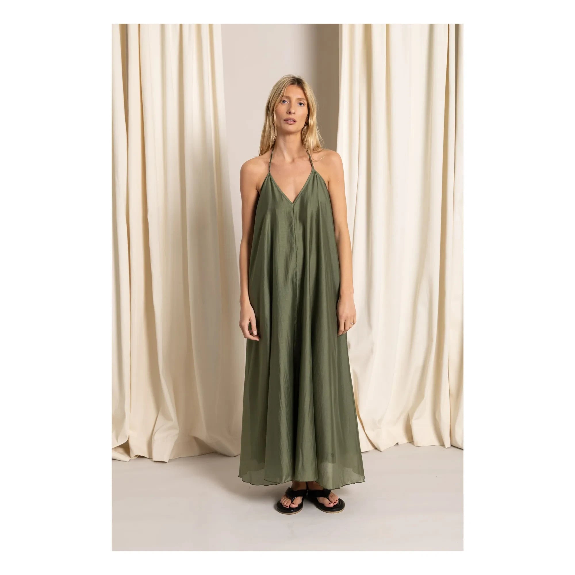 Smallable Woman - Megane Weites Kleid | Khaki