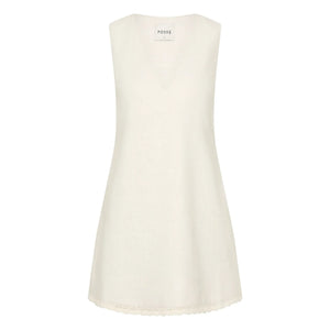 Posse - Effi Leinenkleid | Creme