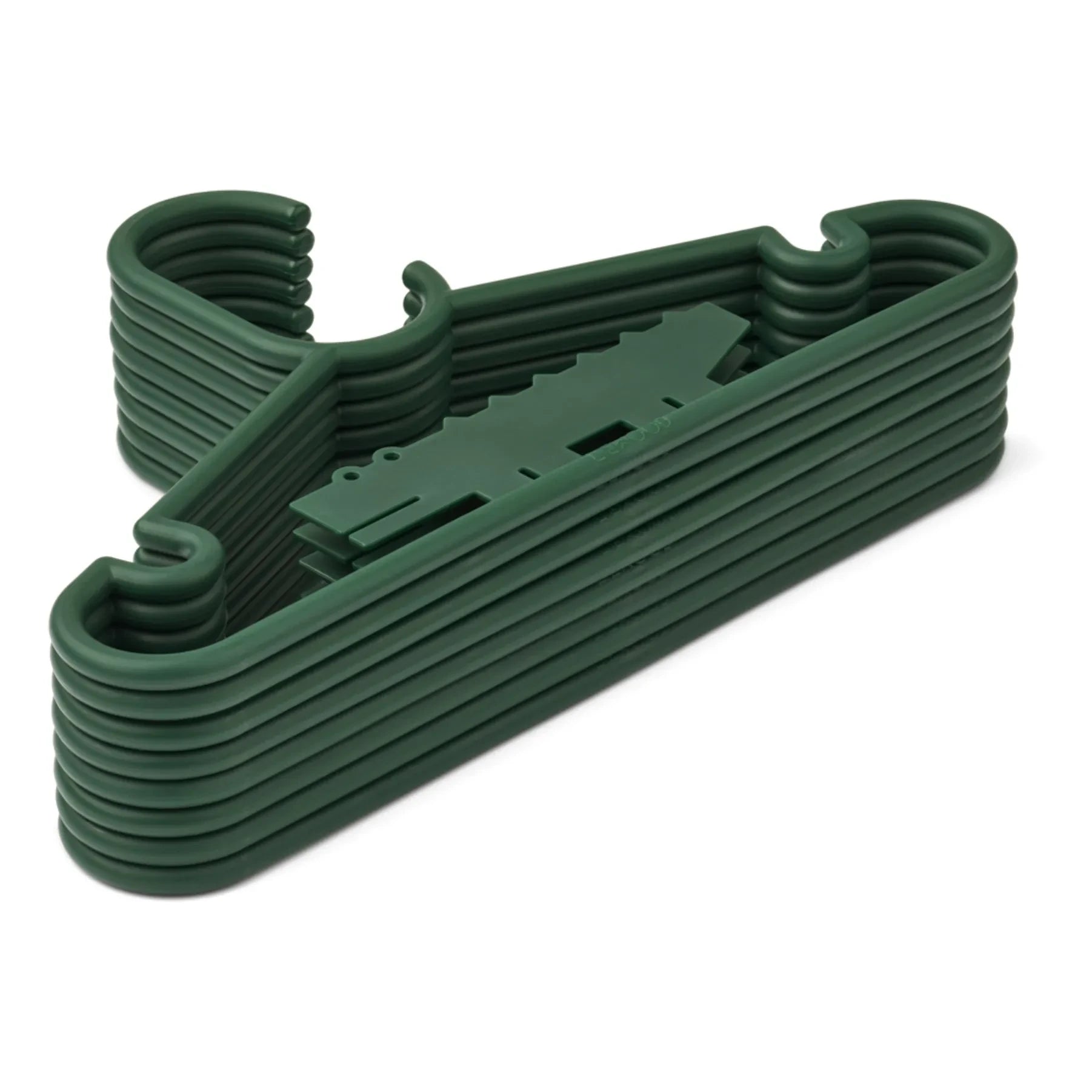 Liewood - Falton Kleiderbügel - 8er Set | Gartengrün