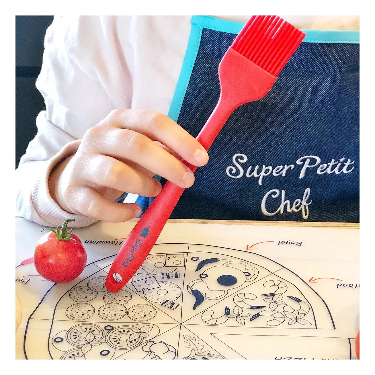 Superpetit - Gedeck-Set - Pizzaset