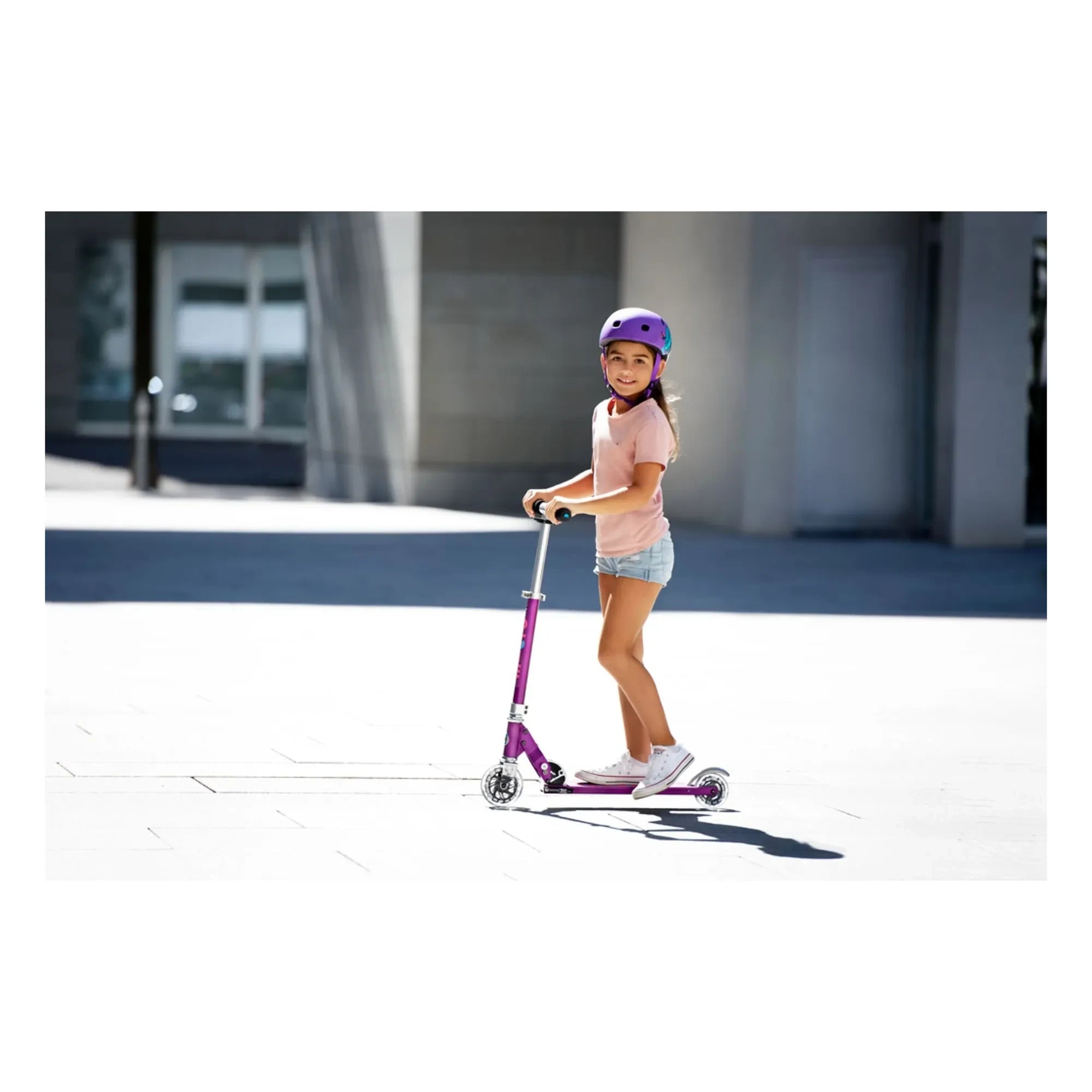 Micro - Sprite LED-Scooter | Lila