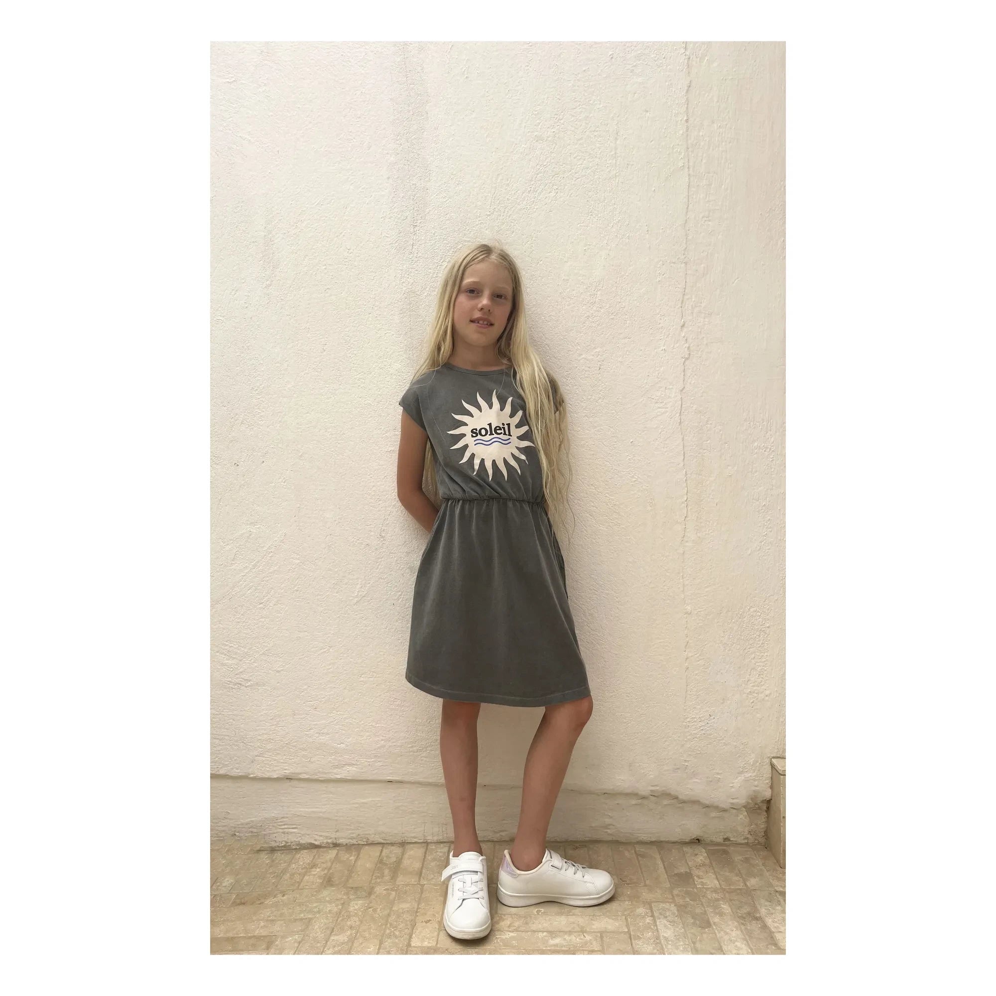 We Are Kids - Suzy Kleid aus Bio-Baumwolle | Anthrazit
