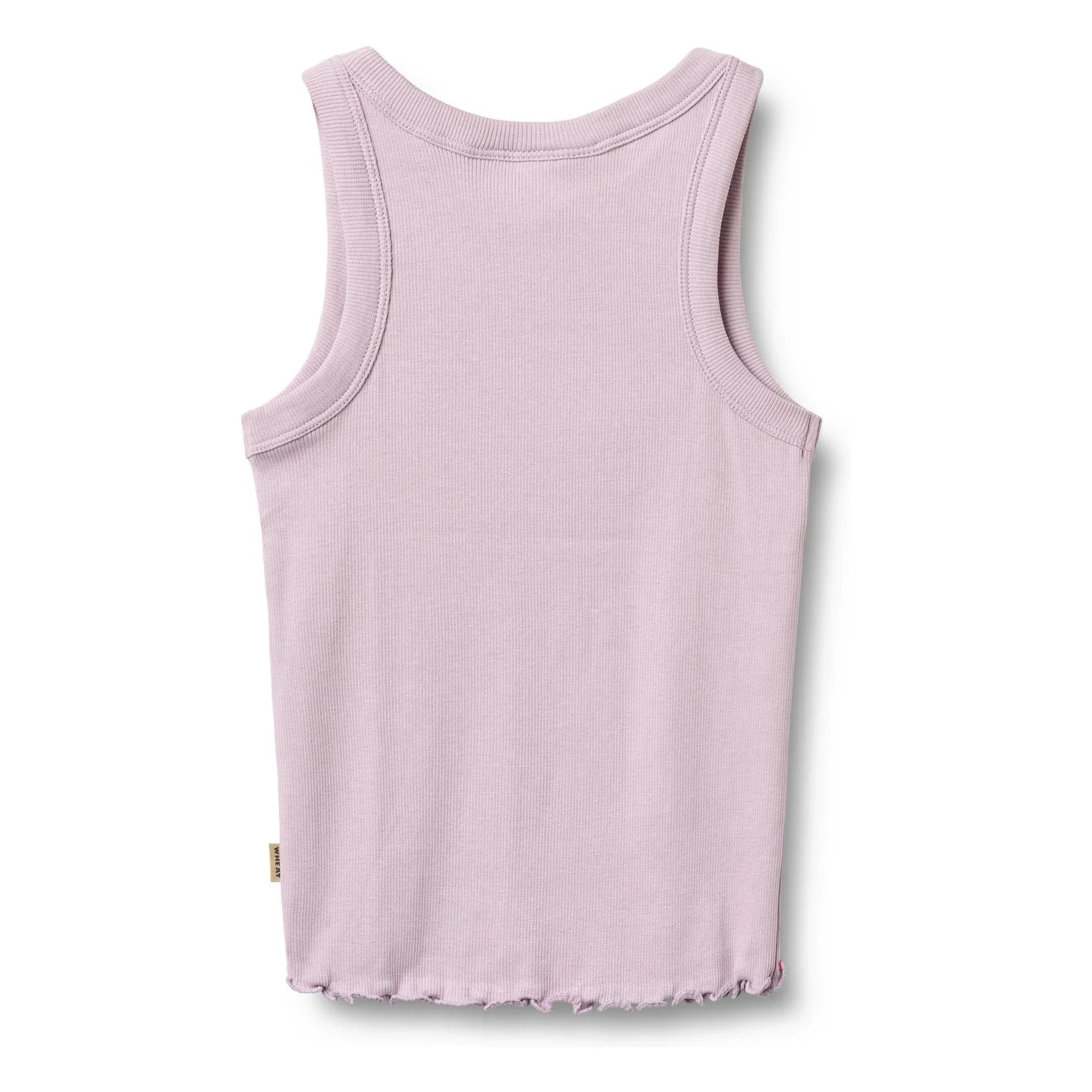 Weizen - Minka Bio-Baumwoll-Rippen-Tanktop | Lavendel