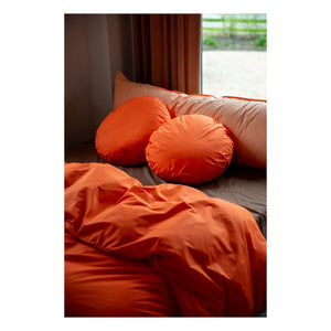 Suite 702 - Bettbezug aus Bio-Perkal - Poppy Orange | Orange