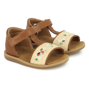 Pom d'Api - Air Natur Fleurs Sandalen | Cannelle