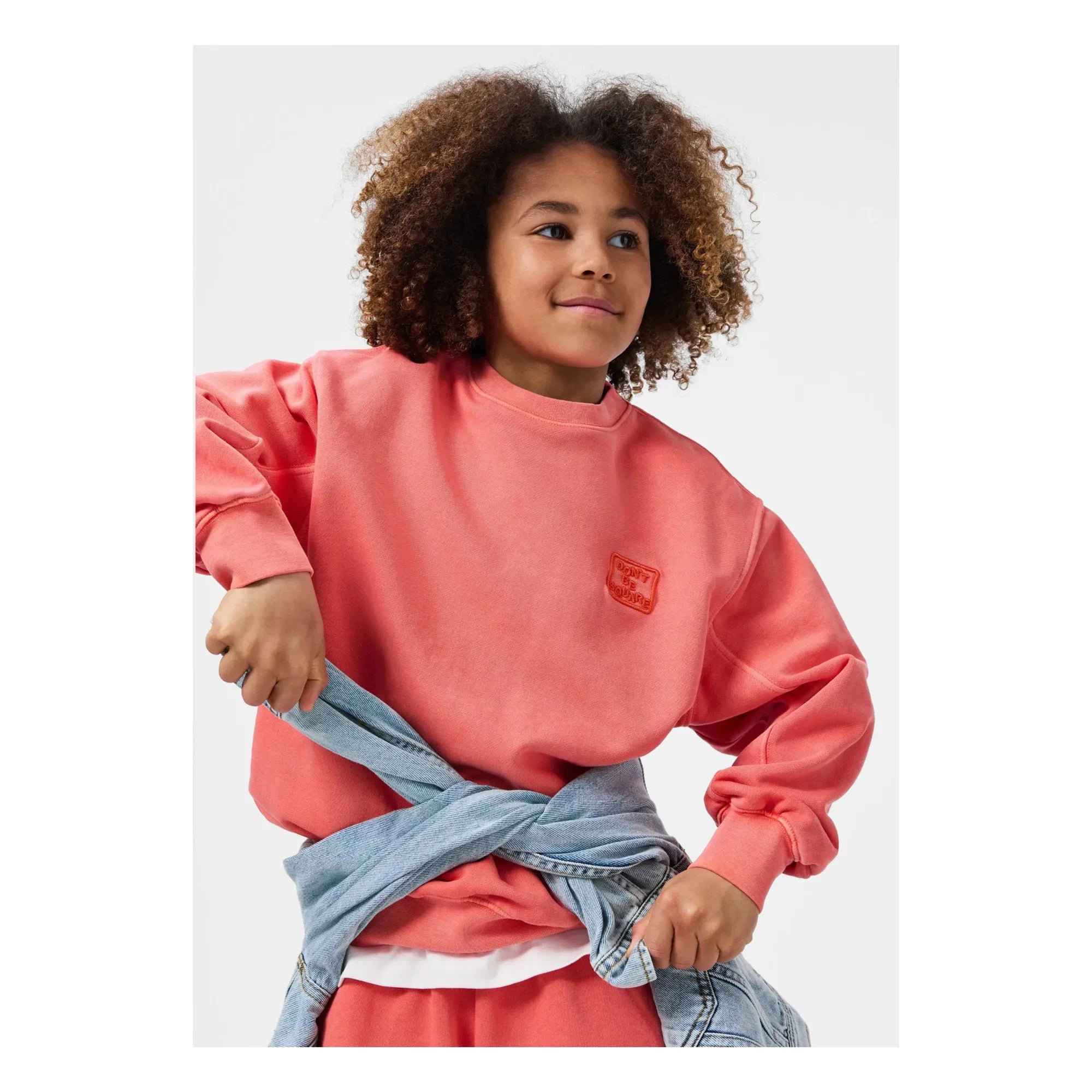 Molo - Magni Sweatshirt aus Bio-Baumwolle | Koralle