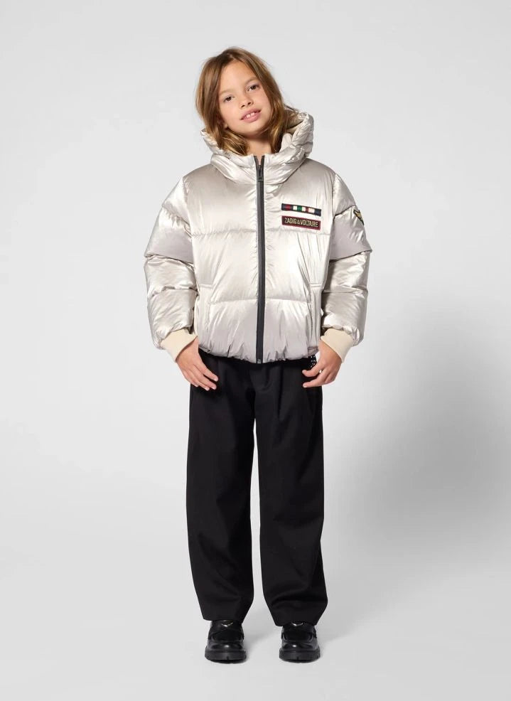 Zadig & Voltaire - Badge Steppjacke Zadig et Voltaire | Weiß