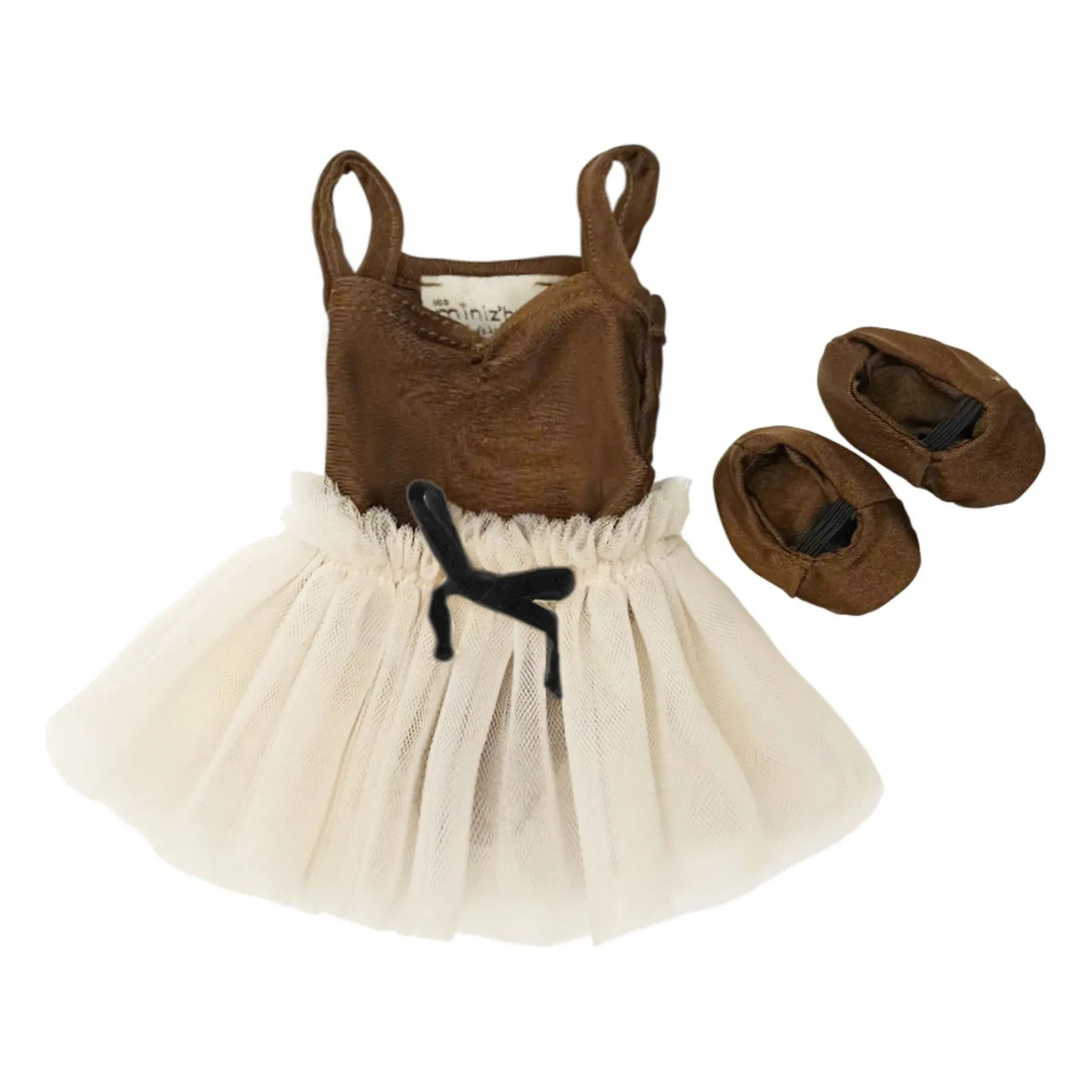 Minikane - Ballettrock-Garderobe - Tütü-Set | Schokolade