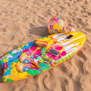 Legami - Tropicana Dream Inflatable Beach Ball - Glitter Beach Ball