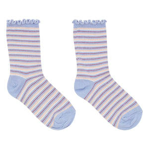 Smallable Kid - Gestreifte Lolita Socken | Lavendel