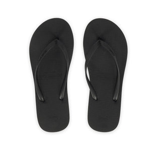 Legami - Größe 40/41 Slim Schwarze Flip-Flops