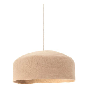 Muskhane - Filz Jurte Tischlampe | Beige