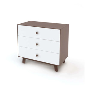 Oeuf NYC - Merlin 3-Schubladen-Kommode mit Walnuss-Spatz-Basis | Walnuss