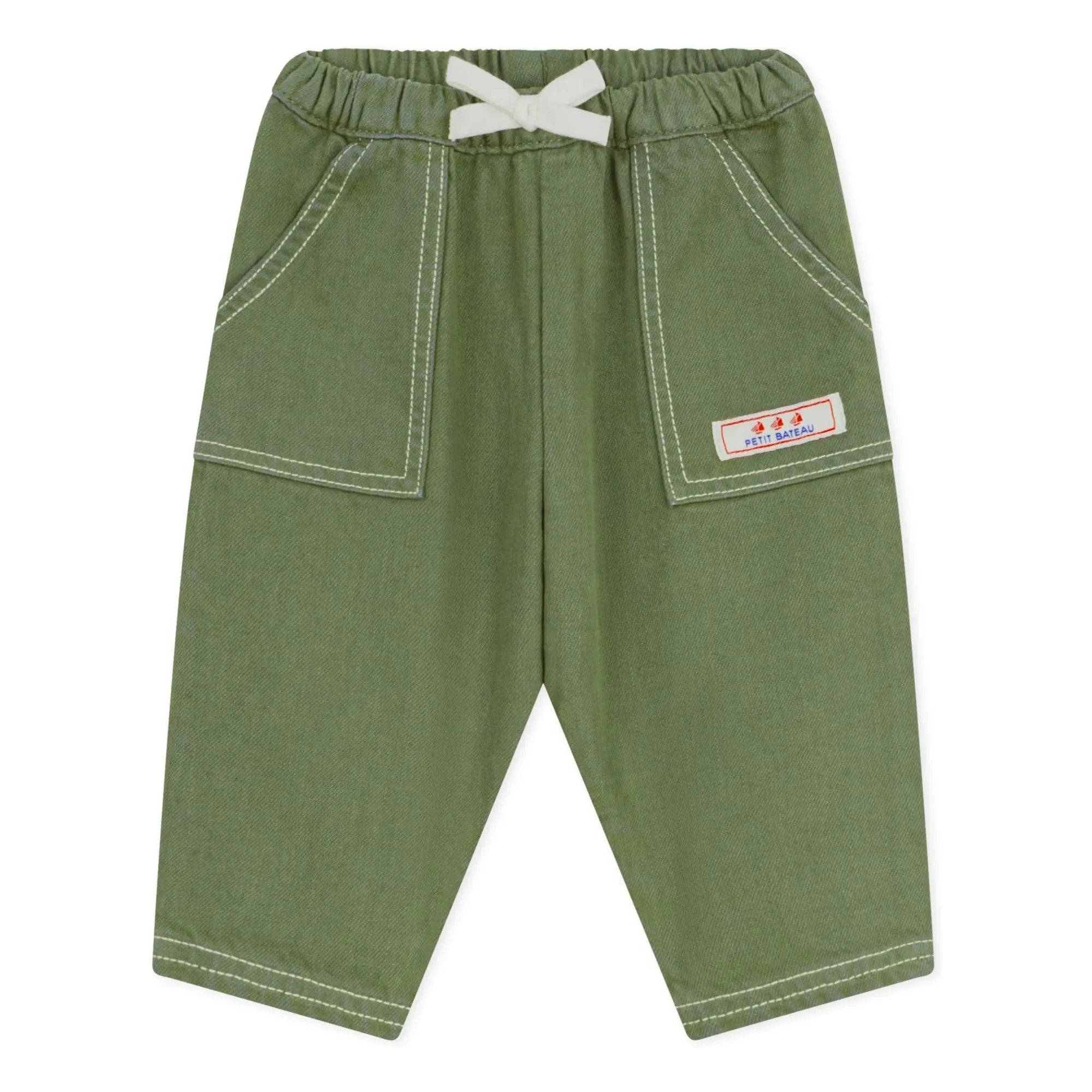 Petit Bateau - Jeans mit Taschen | Khaki