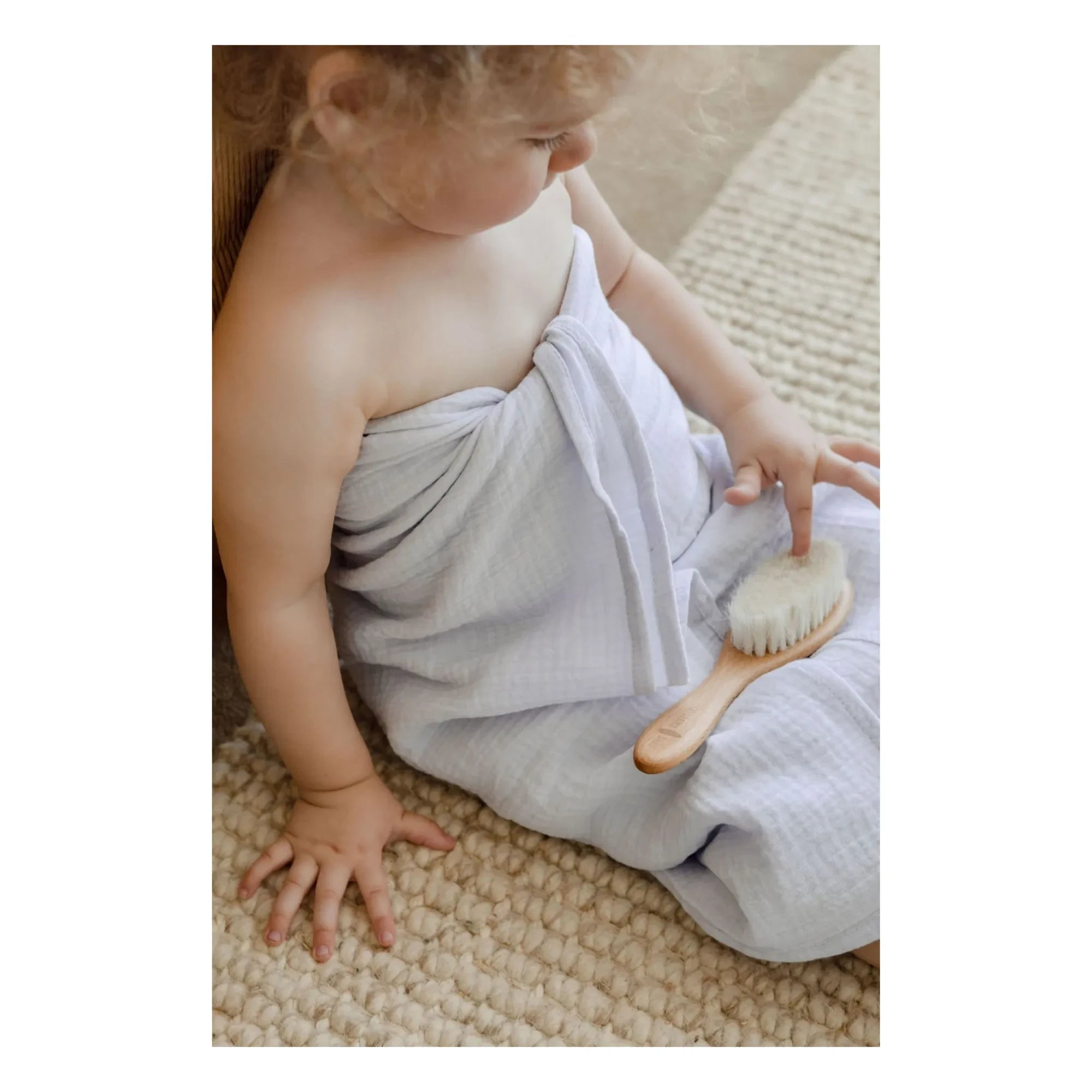 Soft Spot – Pucktuch aus Bio-Baumwolle | Lavendel