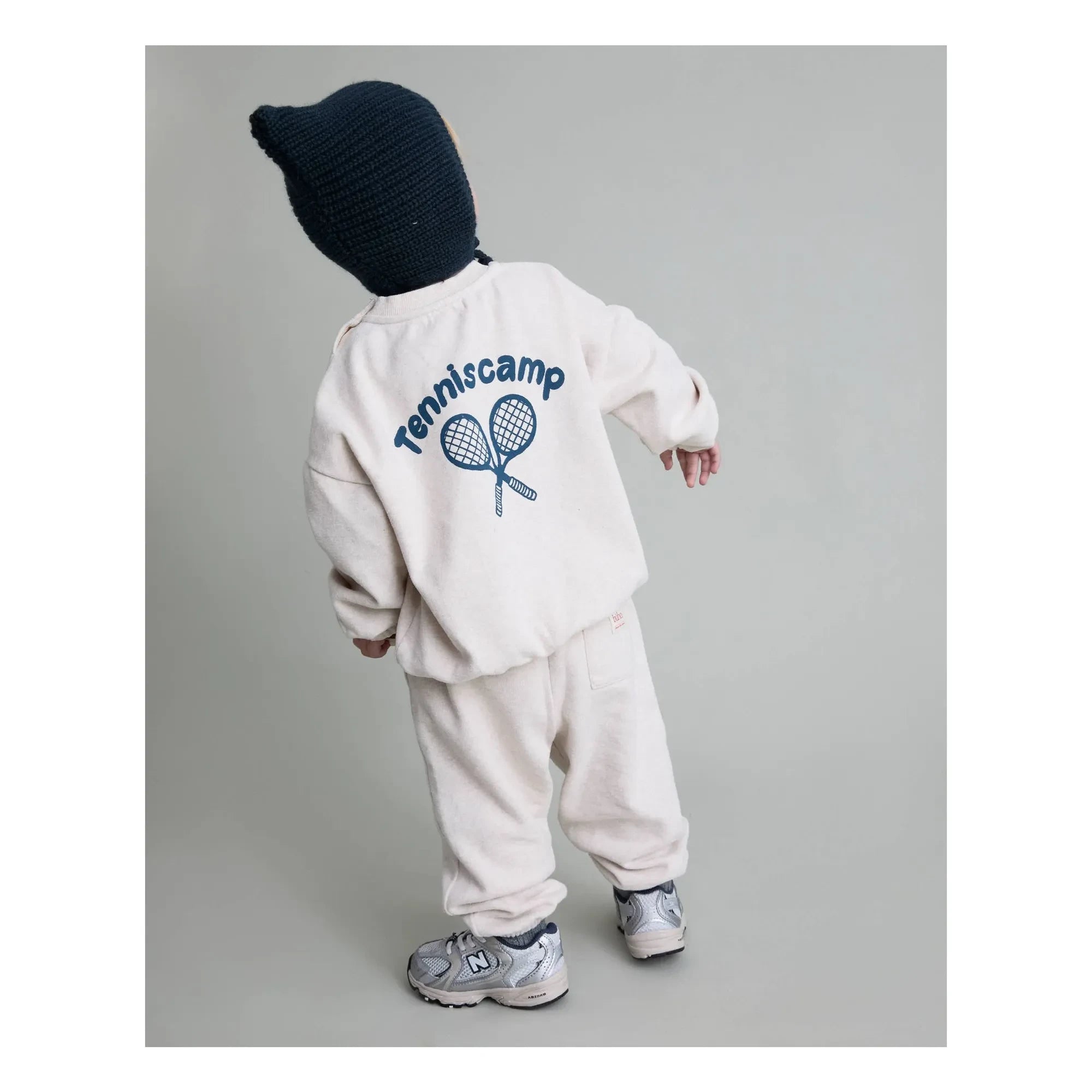 Búho - Bebek Sweat Tennis Kamp | Ekru