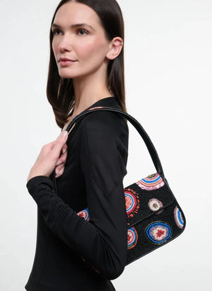 Staud - Tommy Perlen Handtasche | Schwarz