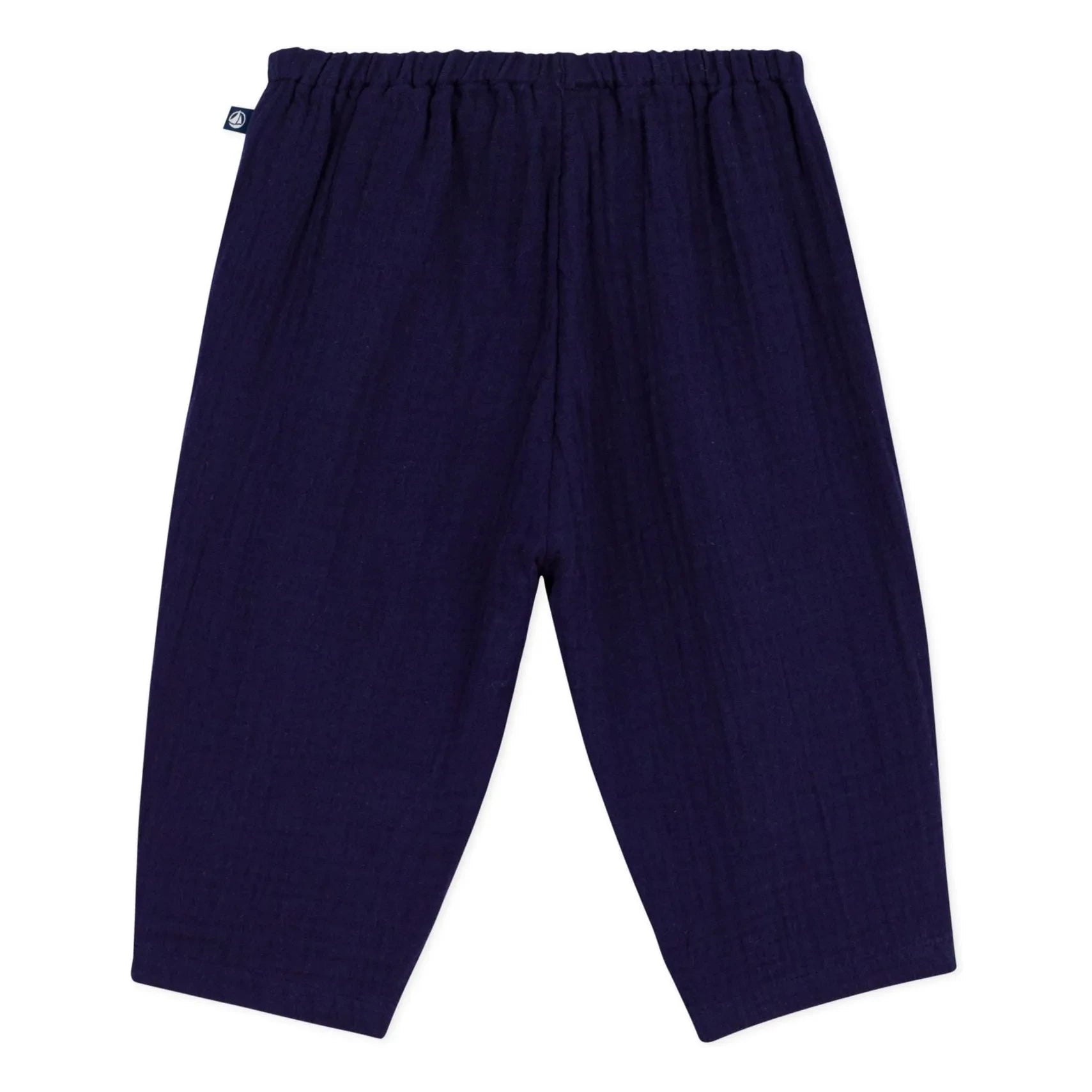 Petit Bateau – Hose aus Bio-Baumwollgaze | Nachtblau