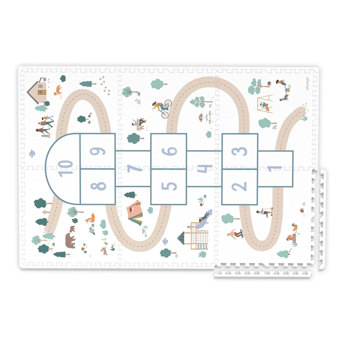 Play and Go - Tiloo modulare Spielmatte - Marelle