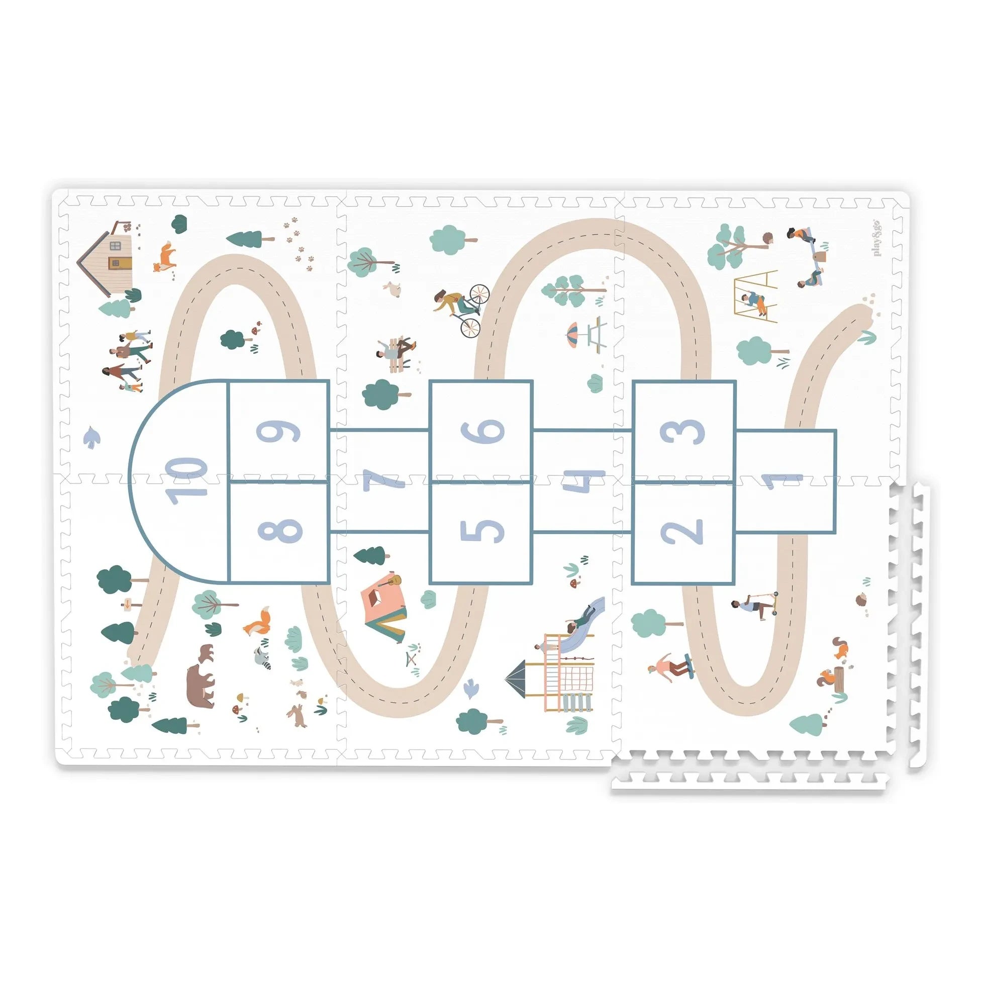 Play and Go - Tiloo modulare Spielmatte - Marelle