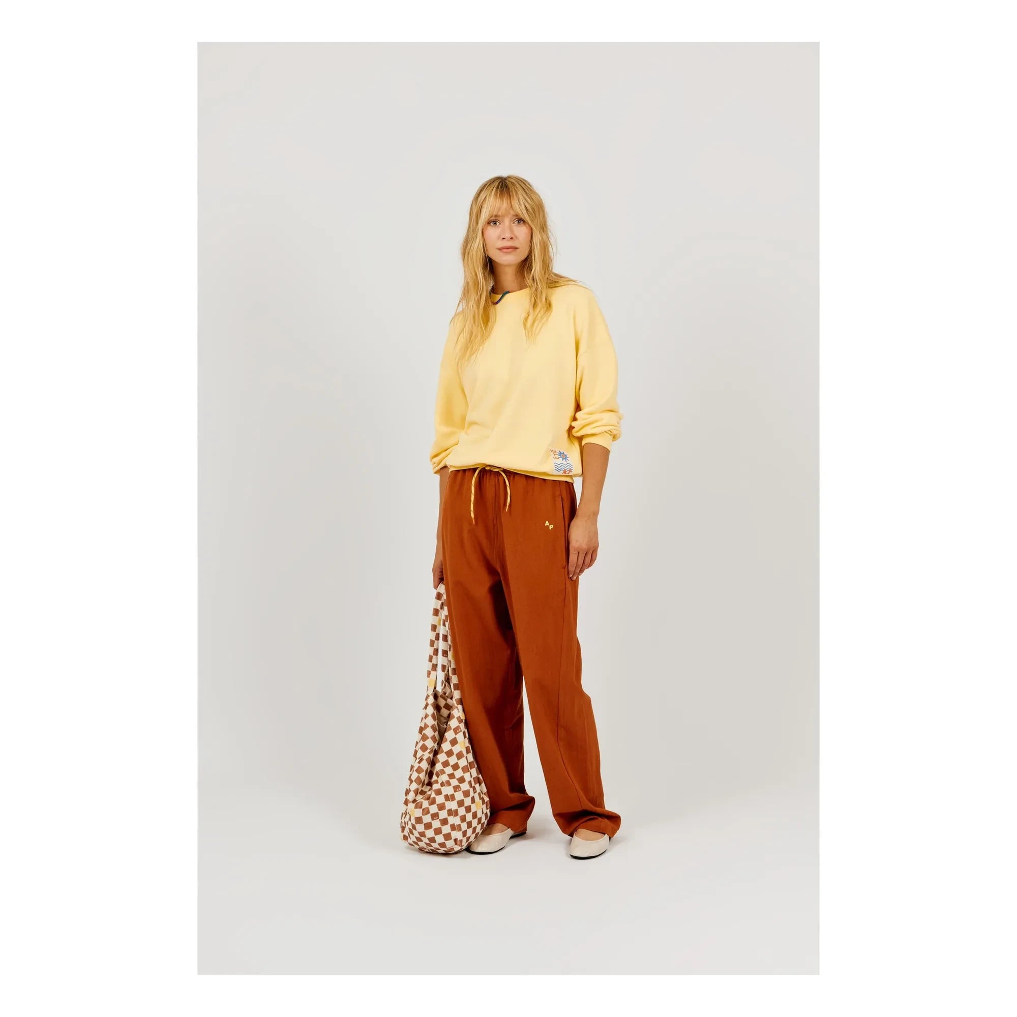 a.p - Baumwollhose | Braun