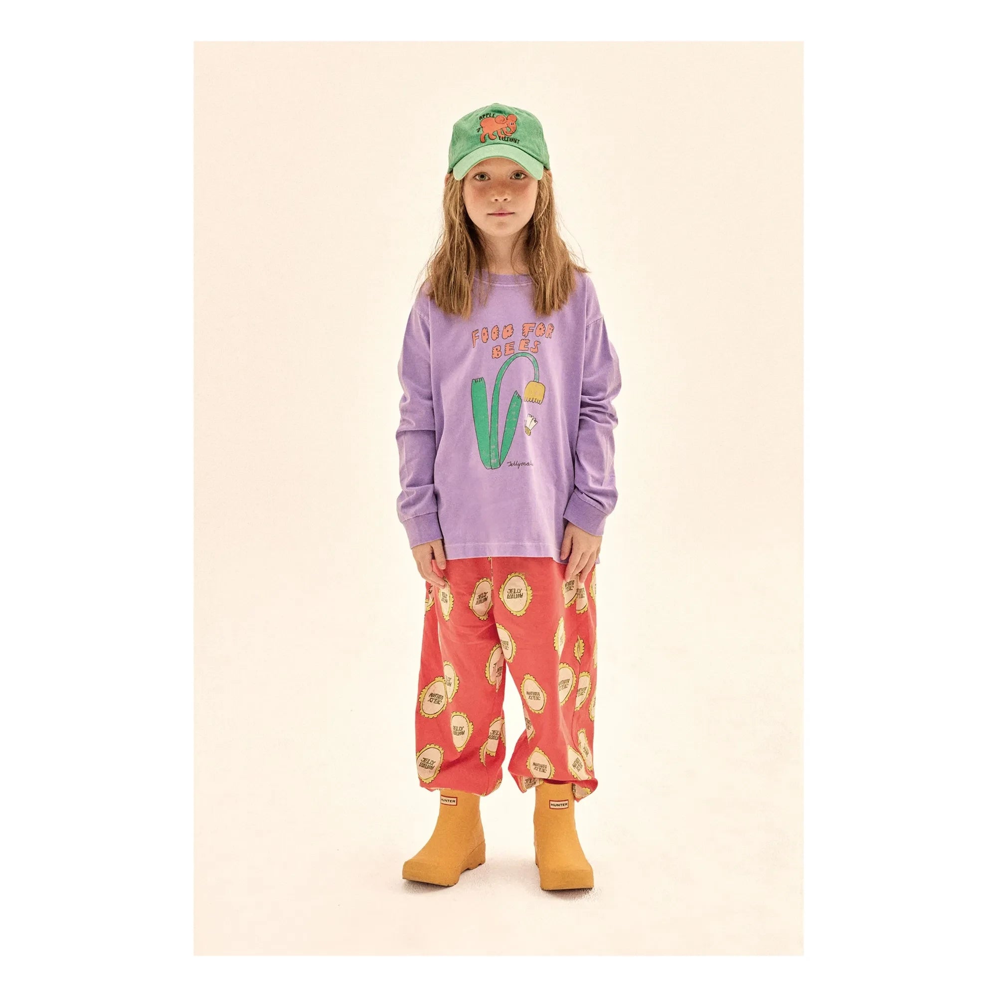 Jelly Mallow - T-Shirt für Bienen | Lila