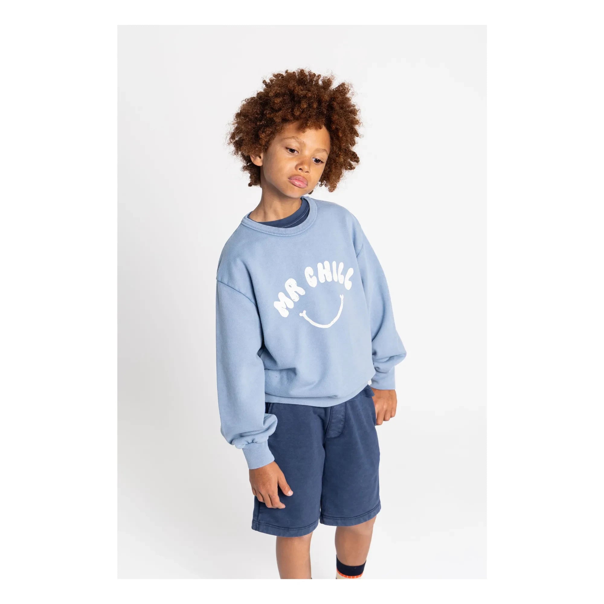 Smallable Kid - Milo Bio-Baumwoll-Shorts | Dunkelblau