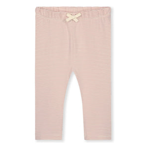 Gray Label - Gestreifte Leggings Mini Bio-Baumwolle | Rosa