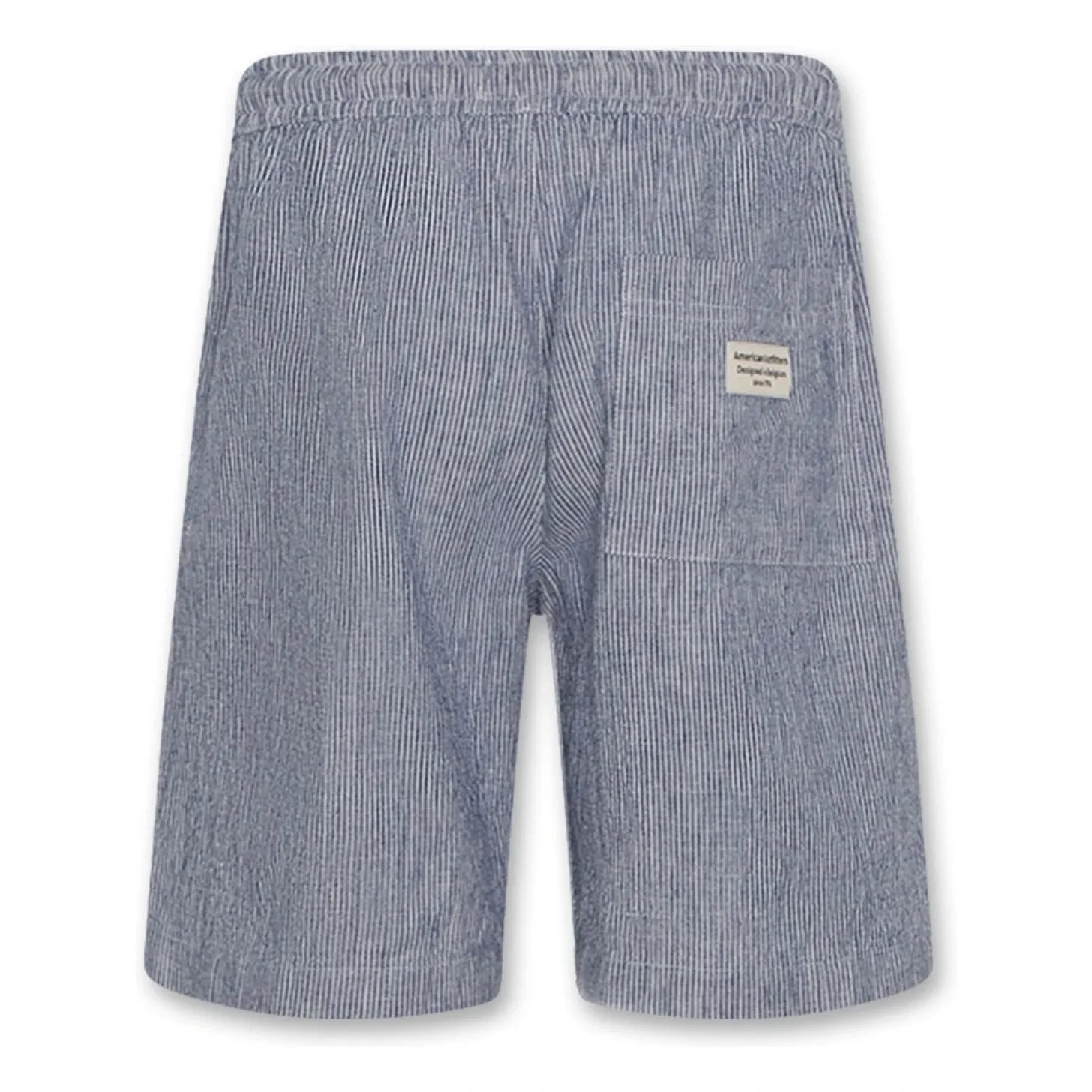 AO76 - Gestreifte Leinen-Shorts von Lego | Blau