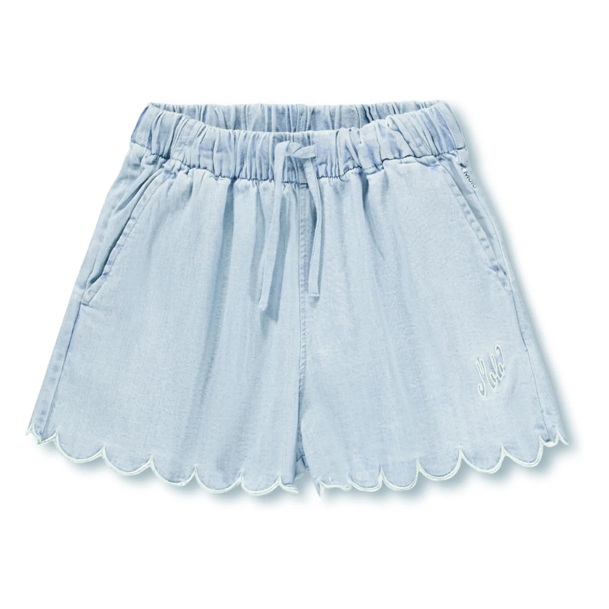 Molo - Denim Addie Shorts aus Bio-Baumwolle | Hellblau