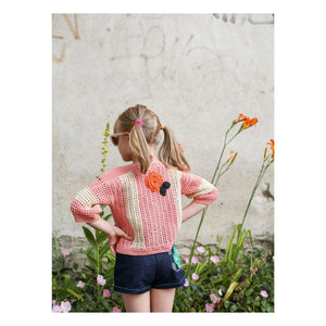 Kalinka - Penelope Gehäkelte Jacke | Rosa