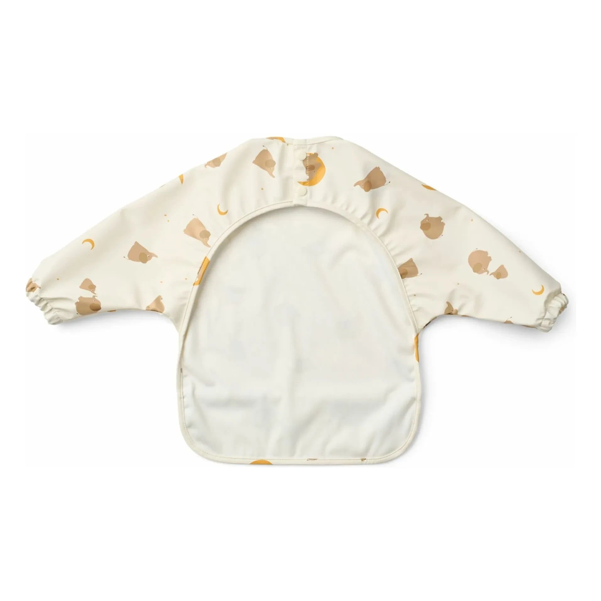 Liewood – Lätzchen Merle mit Ärmeln | Elephant/Creme de la creme