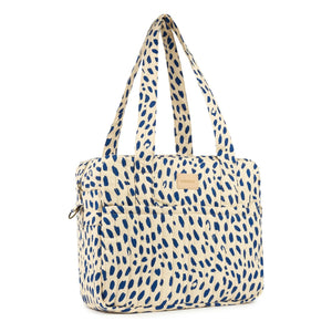 Nobodinoz – Wasserdichte Wickeltasche Hyde Park Leonie | Blau