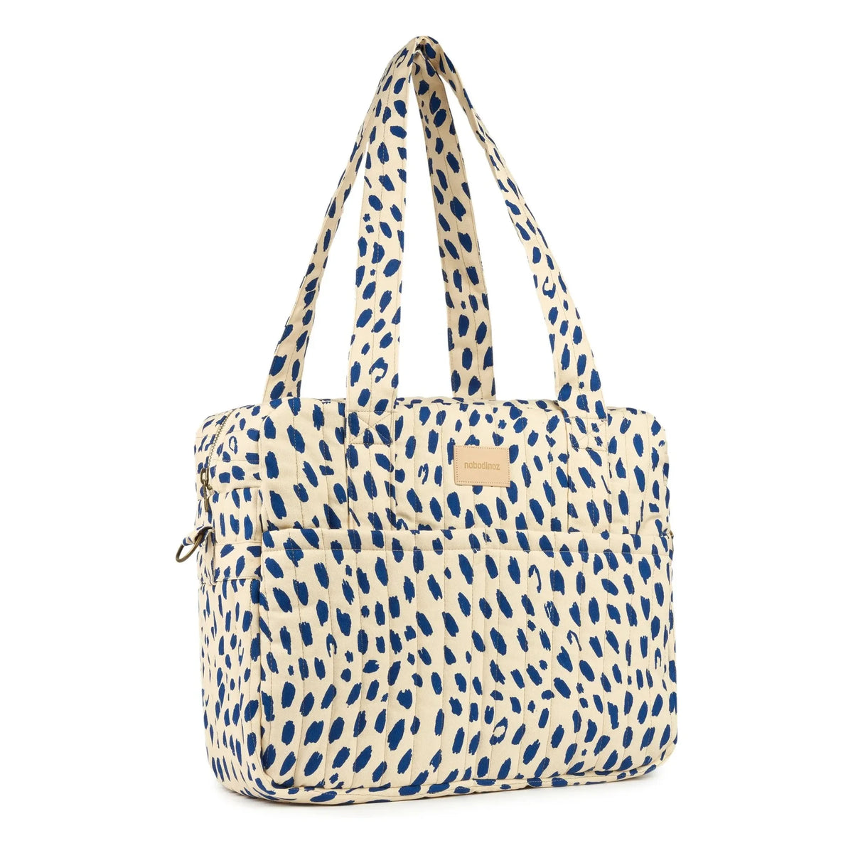 Nobodinoz – Wasserdichte Wickeltasche Hyde Park Leonie | Blau