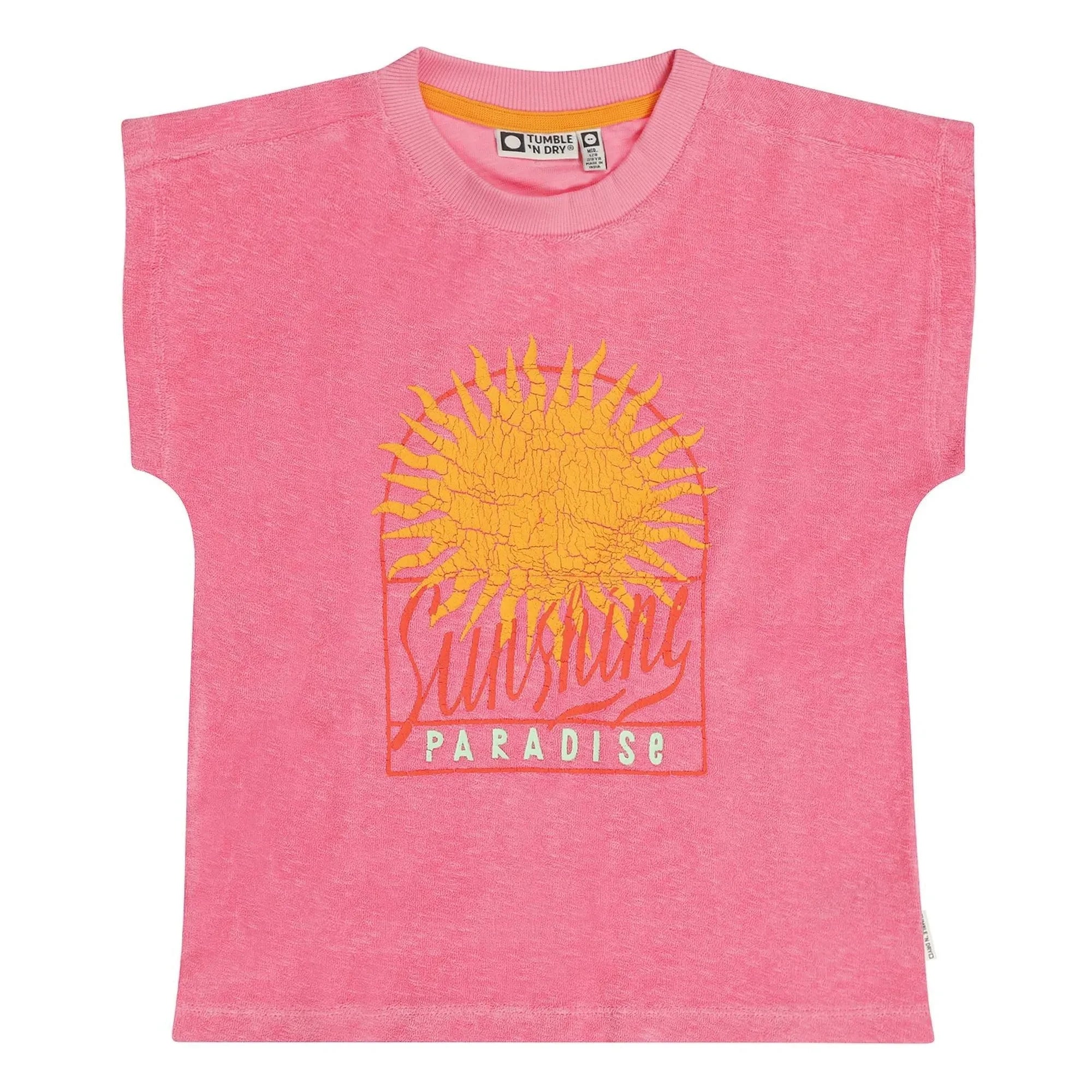 Tumble N'Dry – Anapolis T-Shirt aus Bio-Baumwolle | Rosa