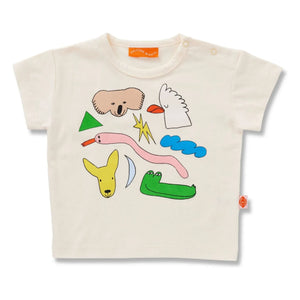 Halcyon Nights – Krokodil T-Shirt | Ecru