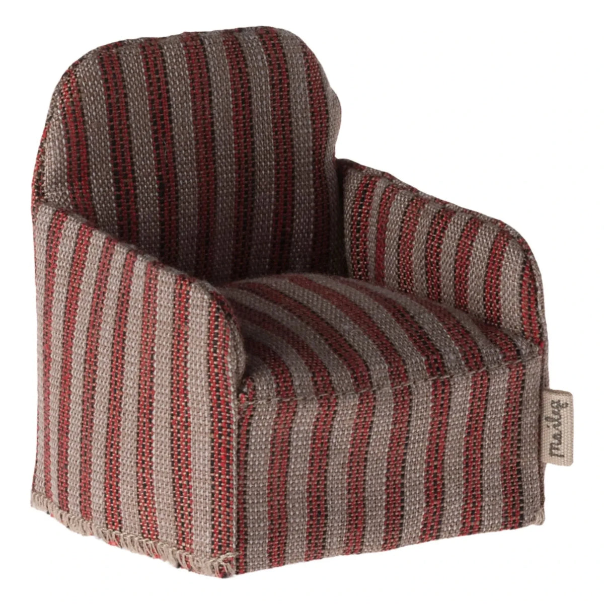 Maileg - Gestreifte Couch | Rot