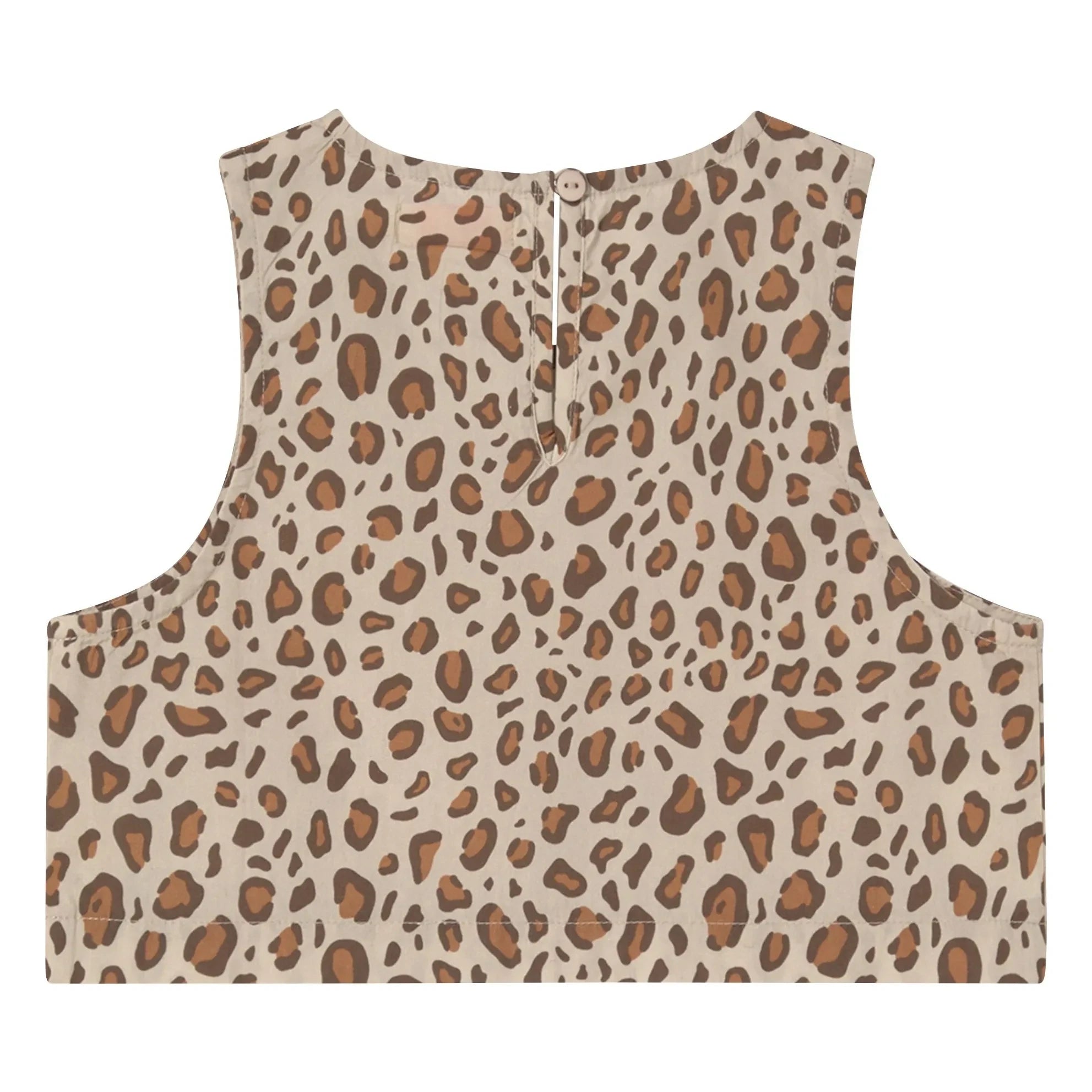Tinycottons - Popeline Leo-Oberteil | Braun